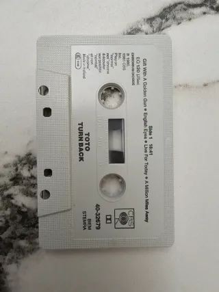 Toto – Turn Back - 1981 MC musicassetta