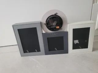 Portafoto con orologio