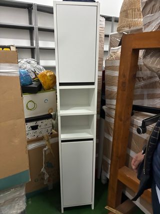 Mueble auxiliar blanco
