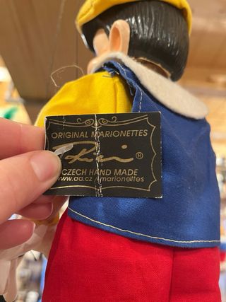 Marioneta Pinocho Artesanal