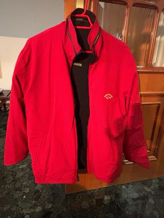Chaqueta Paul & Shark Vintage Negra/Roja