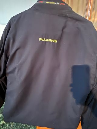 Chaqueta Paul & Shark Vintage Negra/Roja