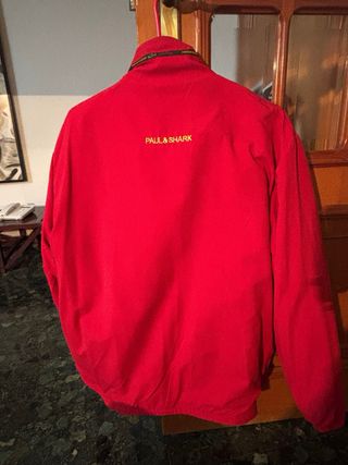 Chaqueta Paul & Shark Vintage Negra/Roja