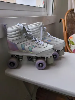 Patines Oxelo Talla 37 Blancos