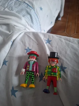 2 Muñecos Playmobil Payaso