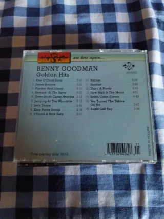 CDs de Jazz y Swing: Dixieland, Benny Goodman