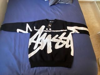 Jersey Stussy Negro y Blanco