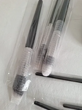 Set Pinceles Maquillaje pelo natural y sintético