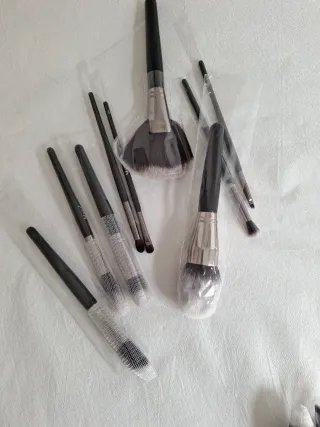 Set Pinceles Maquillaje pelo natural y sintético