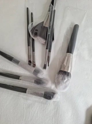 Set Pinceles Maquillaje pelo natural y sintético