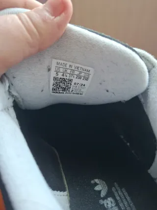 Adidas Campus Zapatillas Negras Blancas