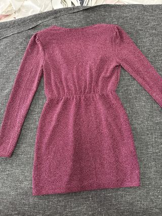 Vestido Mango Brillantina Fiesta