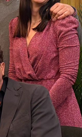 Vestido Mango Brillantina Fiesta