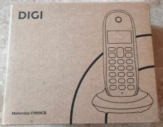 Teléfono Inalámbrico Motorola C101CB Negro