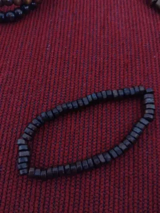 Lote 5 Pulseras Madera