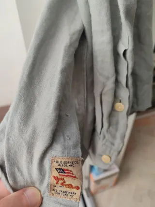 Camisa Ralph Lauren polo jeans lino T/ M