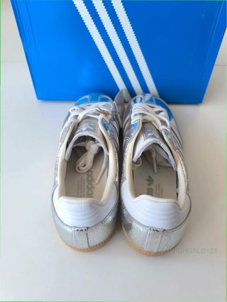 Adidas Samba OG Plata Talla 40 Caja Original