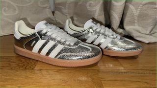 Adidas Samba OG Plata Talla 38