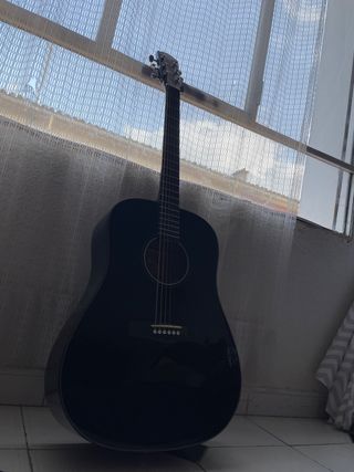 Guitarra Acústica Fender Negra