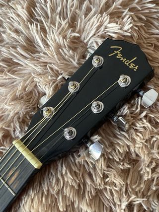 Guitarra Acústica Fender Negra