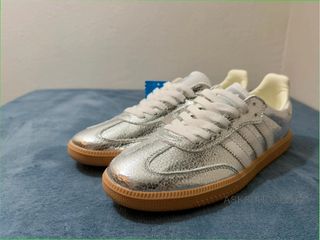 Adidas Samba OG Plata Talla 38 Caja Original