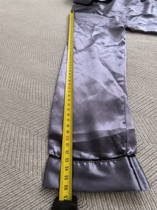 Conjunto pijama satén 3 piezas