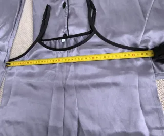 Conjunto pijama satén 3 piezas