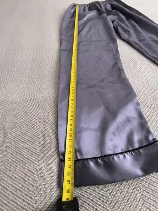 Conjunto pijama satén 3 piezas