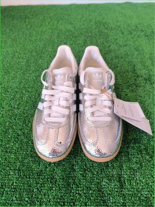 Adidas Samba OG Plata Talla 39 Caja Original