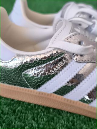 Adidas Samba OG Plata Talla 39 Caja Original
