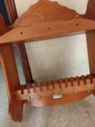 Porta platos madera cocina