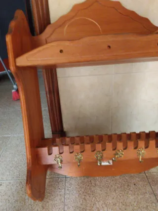 Porta platos madera cocina