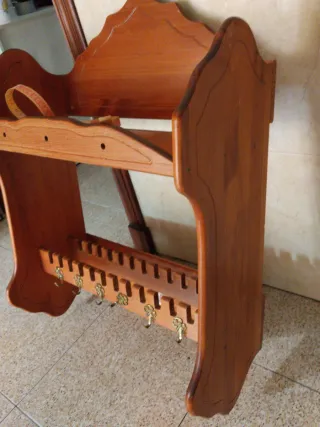 Porta platos madera cocina