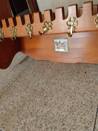 Porta platos madera cocina