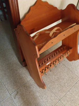 Porta platos madera cocina