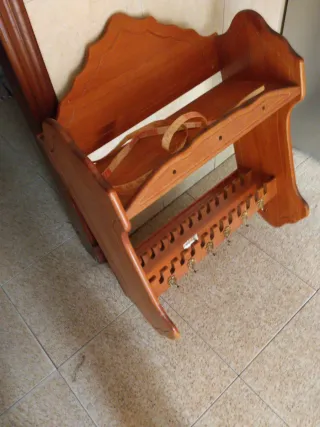 Porta platos madera cocina