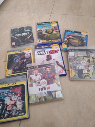 Lote de juegos PlayStation 3