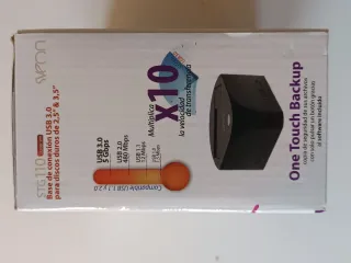Base conexión discos duros 2,5 y 3,5 USB 3.0