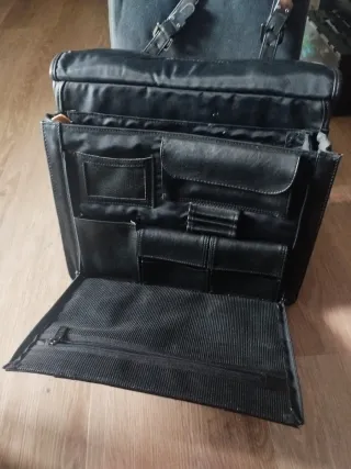 Maletín de cuero IBM