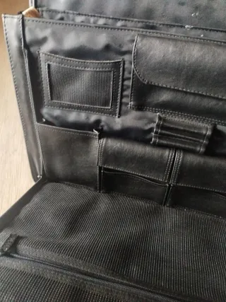 Maletín de cuero IBM