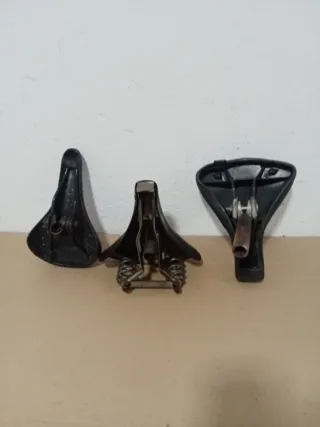 Sillines de bicicleta clásicos (3 unidades)