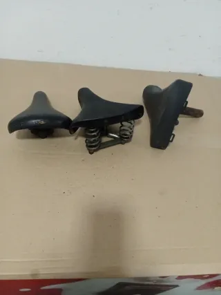 Sillines de bicicleta clásicos (3 unidades)