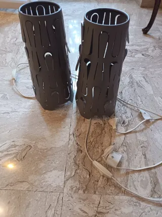 Coppia Lampade Comodino Design