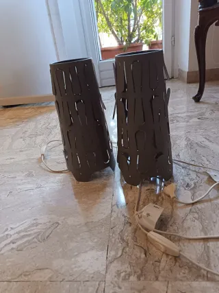 Coppia Lampade Comodino Design