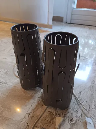 Coppia Lampade Comodino Design