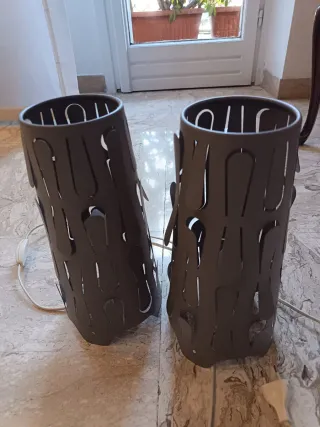 Coppia Lampade Comodino Design