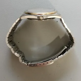 Reloj Seiko Day-Date Quartz Oro/Plata