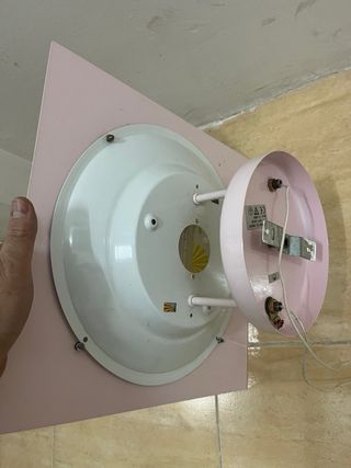 Lámpara de techo Barbie flores perfecto estado