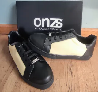 Zapatillas ONZS Tattooable Sneakers Blanco/Negro