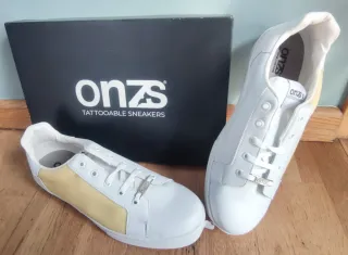 Zapatillas ONZS Tattooable Sneakers Blanco/Negro